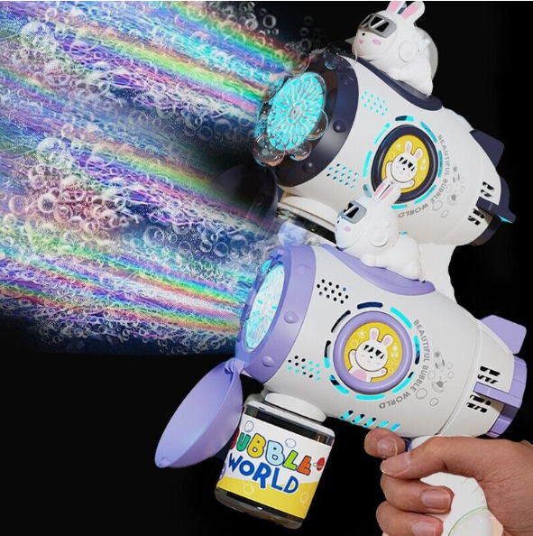 Bubble gun blower